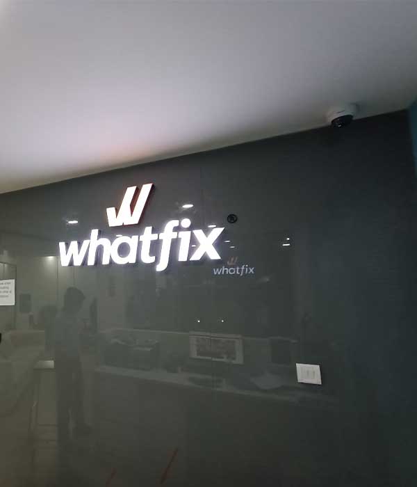Acrylic and stainless steel office sign board ideas in Bangalore